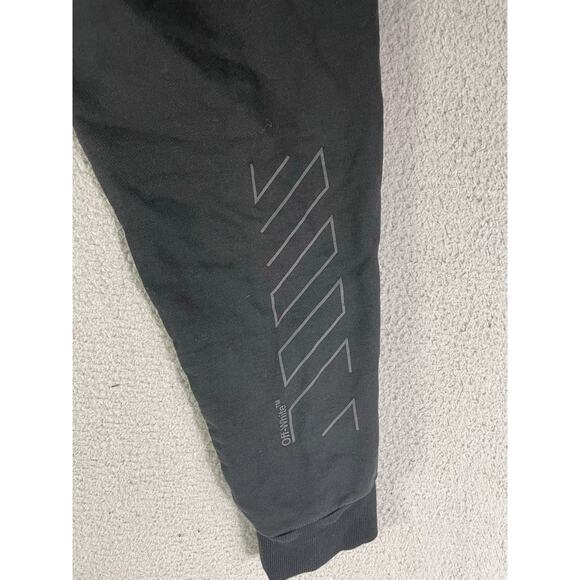 Off-White Logo Print Jogger Track Pants Men’s 30 Black Virgil Abloh Street Style - Picture 9 of 16